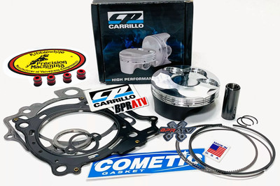 10-13 Honda CRF250R CRF 250R 76.80mm 14:1 CP Coated Piston Cometic Gaskets Top