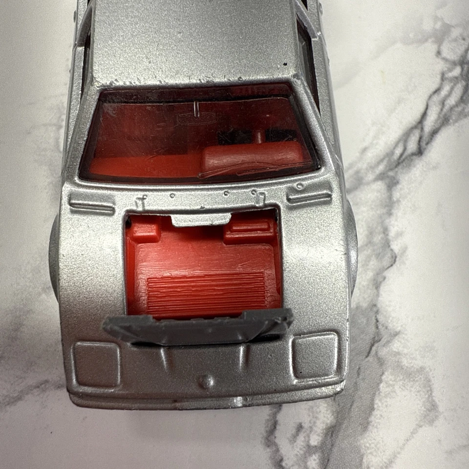 BMW M1 1981 Matchbox Lesney Superfast 52 MB52 gris plata, **Como nuevo**, ¡el capó funciona! Foto 4 de 4