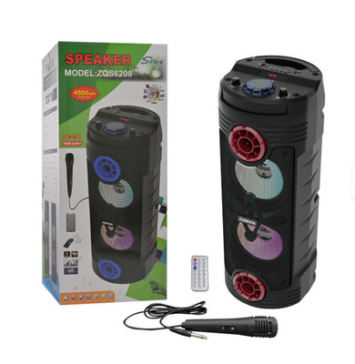 Sing-e ZQS6208 Tragbarer Bluetooth Lautsprecher - Super Bass Wireless Soundsystem