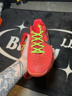 Size 8.5 - Nike Kobe 6 Protro Low Reverse Grinch | eBay