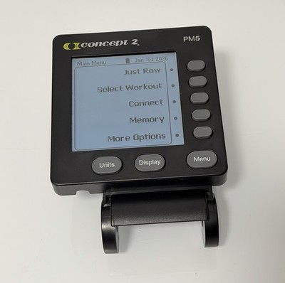 Concept2 PM5 Performance Monitor Display Unit   Tested   No Accessories
