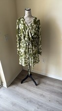 Fashion Nova Olive Green Slip Dress Size Large.