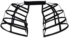 BPURB Pannier Petticoat Women Victorian Bustle Cages Hoop Skirt Cage Skirt