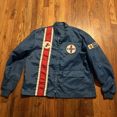 Vintage Camaro Logo Jacket The Great Lakes Insulated Coat True Muscle M RARE!!