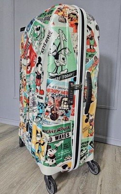 Samsonite Koffer Cosmolite Disney Ed. Spinner 75/28 FL2 Vintage Mickey