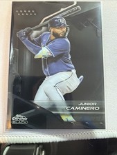 2026 Topps Junior Caminero Chrome Black #145 Tampa Bay Rays