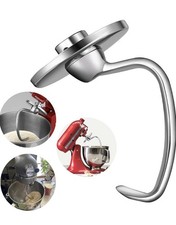 HOMGEN Dough Hook for Kitchenaid Mixer Fit 4.5-5 Qt Kitchenaid Accessories Hook