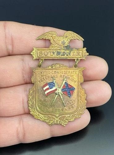 United Confederate Veterans Reunion May 19, 1903 New Orleans Souvenir Medal