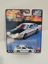 Hot Wheels 2020 Boulevard #18 Toyota AE86 Sprinter Trueno White
