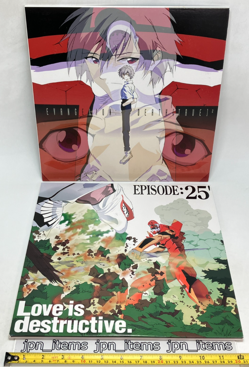 Neon Genesis Evangelion Movie Limited Laser Disc LD BOX GAINAX