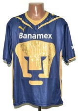 CAMISETA FUTBOL VISITANTE FC PUMAS MORELOS 2010/2011 PUMA TALLA XL ADULTO
