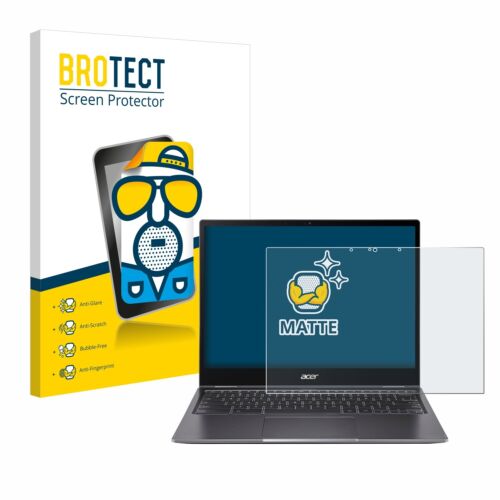 Anti Glare Screen Protector for Acer Chromebook Spin 713 Matte Protection Film - Picture 1 of 8