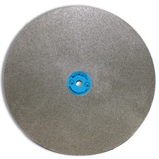 KENT 12" Diameter Quality Electroplated Diamond Coated Flat Lap Disk wheel