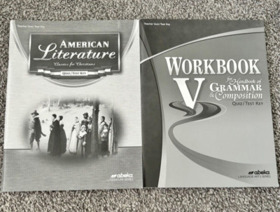 Abeka Workbook V for Handbook of Grammar & Composition Quiz/Test Key