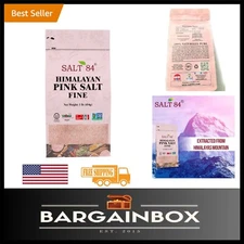 100% Natural Pink Salt from Himalayas - Fine Grain, 1 lb for Flavor & Wellness