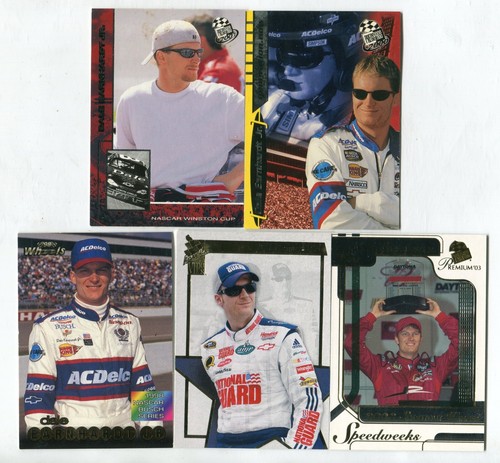 Dale Earnhardt Jr. 5 Trading Card Lot NASCAR DRIVER RACECAR RACING (LOT 40) - 第 1/1 張圖片
