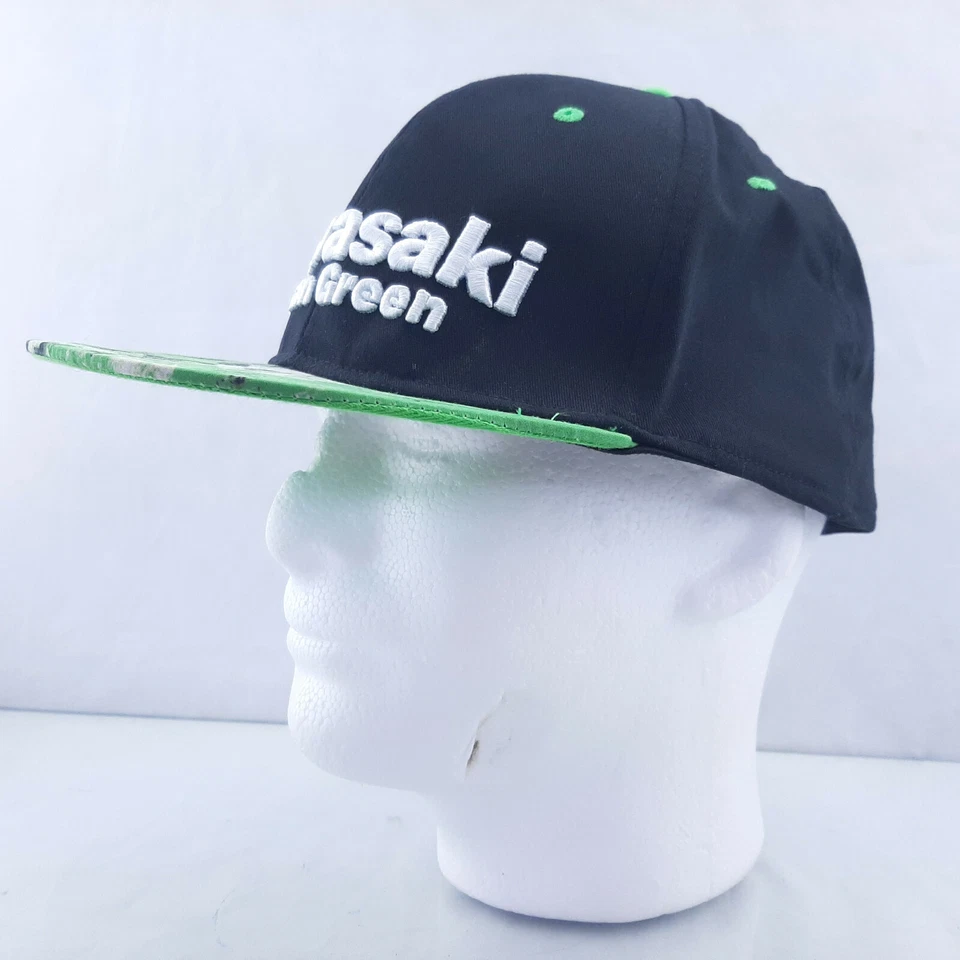 川崎团队绿色黑色修身帽子尺寸 S/M — 第 4/4 张图片