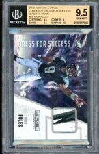 Nick Foles Rookie 2012 Rookies Stars Longevity Dress Success Jersey #24 BGS 9.5