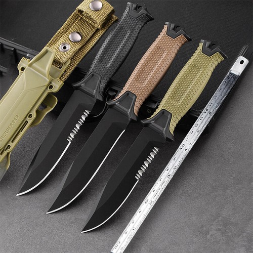 Tactical field military knife, wilderness survival high-hardness portable knife - Picture 5 of 5