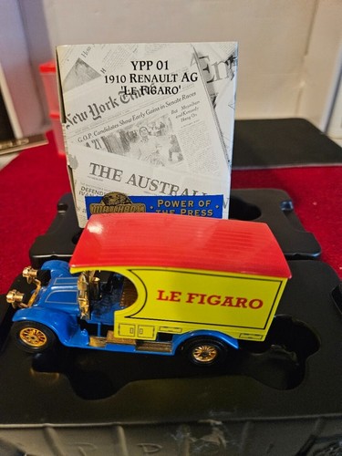MATCHBOX COLLECIBLE 1910 RENAULT AG LE FIGARO DIECAST TOY NEW IN THE BOX - Picture 5 of 8