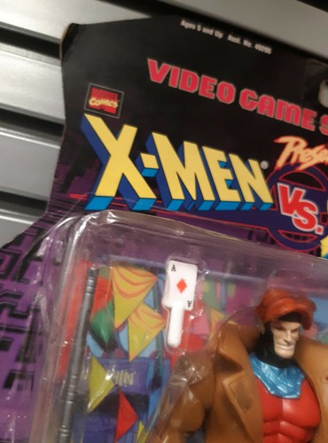 Vintage Marvel Comics X Men v Street fighter video game toy figure pack 2 RARE - 第 2/4 張圖片