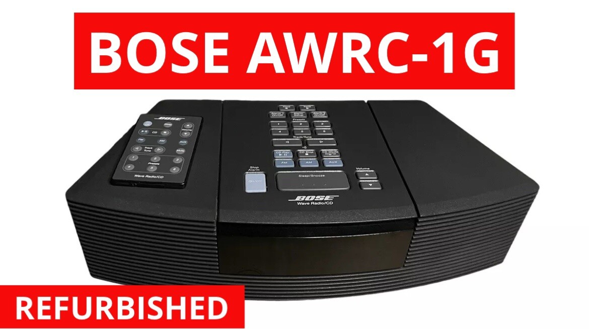 Refurbished Bose Wave Radio Music System AM/FM CD Player Refurbished Bose Wave Radio Music System AM/FM CD Player