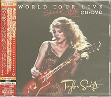 Taylor Swift SEALED NEW CD DVD Region-All World Tour Live SPEAK NOW Japan OBI