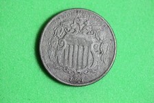 ESTATE FIND 1869 SHIELD NICKEL!! #K20911