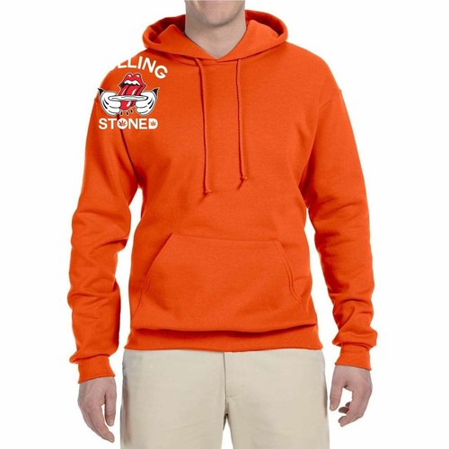 Sudadera con capucha de marihuana divertida porro de piedras rodantes para hombres - Imagen 22 de 29