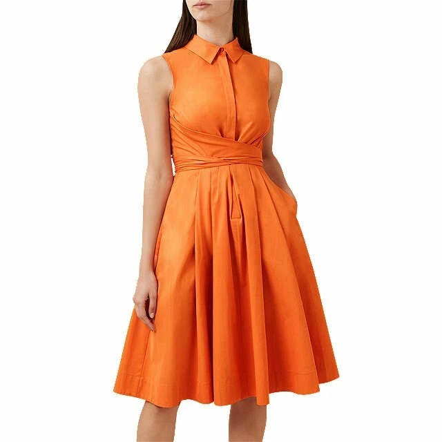 Hobbs clearance orange dress