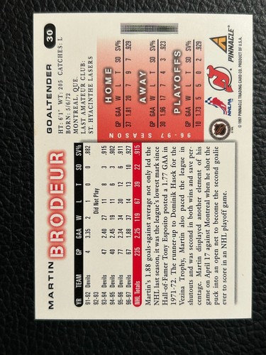 1997 - 98 Score Hockey- - Pick A Card -#11 - #269 +AW +HOF - Picture 12 of 118