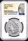 2021 Philadelphia Morgan Silver Dollar NGC MS 70 First Day of Issue - Presale