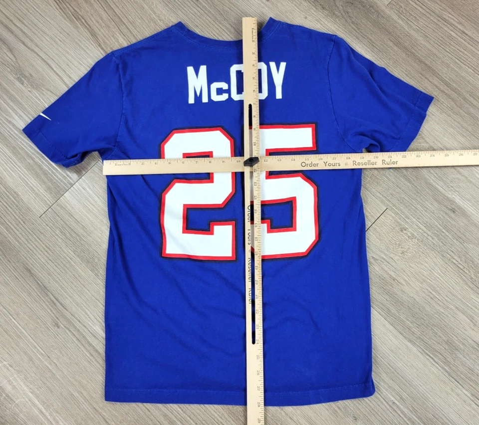 Camiseta gráfica Nike Buffalo Bills LeSean McCoy #25 talla mediana para hombre Foto 3 de 4