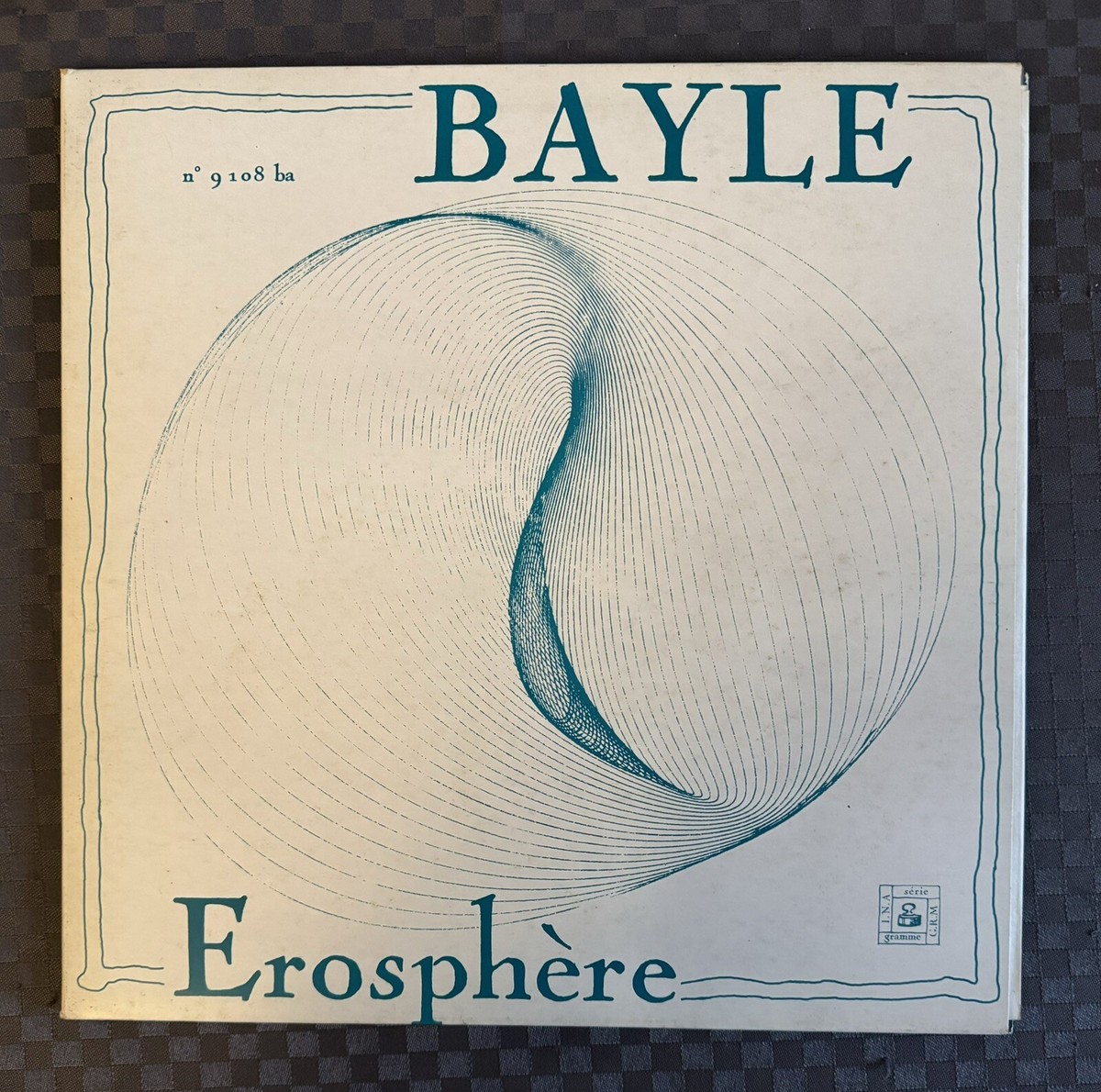 FRANCOIS BAYLE EROSPHERE Rare Orig French Electronic Music 