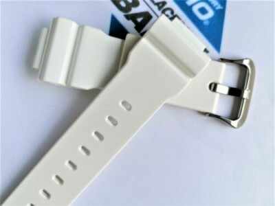 Original white casio band strap G-SHOCK DW-5900, DW-6000, DW