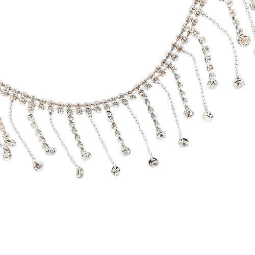 Rhinestone Tassel Claw Chain Sewing Decorative Chain DIY Clothing Curtains - Picture 5 of 25