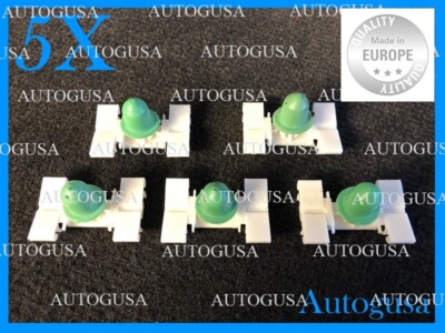 5X MOLDING CLIP + GROMMET CLAMP SIDE STRIP BODYWORK FOR BMW E36/E46