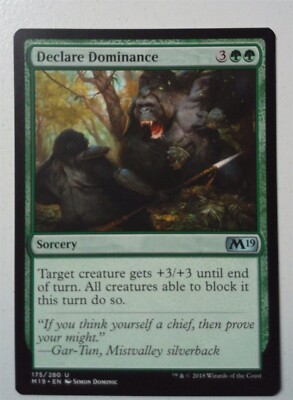 Declare Dominance *Uncommon* Magic MtG x1 Core 2019 M19 | eBay