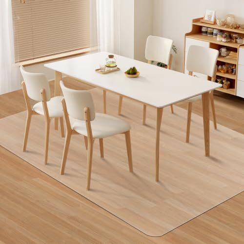 Clear Chair Mat, Hard Floor Use, 4.75'×7' Transparent 57