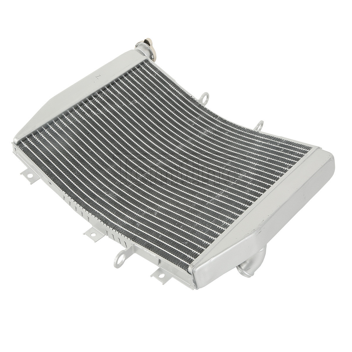 Silver Aluminum Radiator Cooler For Kawasaki ZZR600 ZX600J 2005