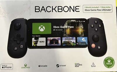 Backbone One Mobile Gaming Controller for iPhone - Black BB-02-B-WX
