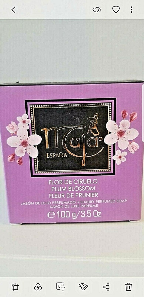 préstamo Abrasivo Insatisfactorio Maja Plum blossom.Lyxury Perfumed soap Jabon Maja De lujo perfumado. 3,5 Oz | eBay préstamo Abrasivo Insatisfactorio Maja Plum blossom.Lyxury Perfumed soap Jabon Maja De lujo perfumado. 3,5 Oz | eBay