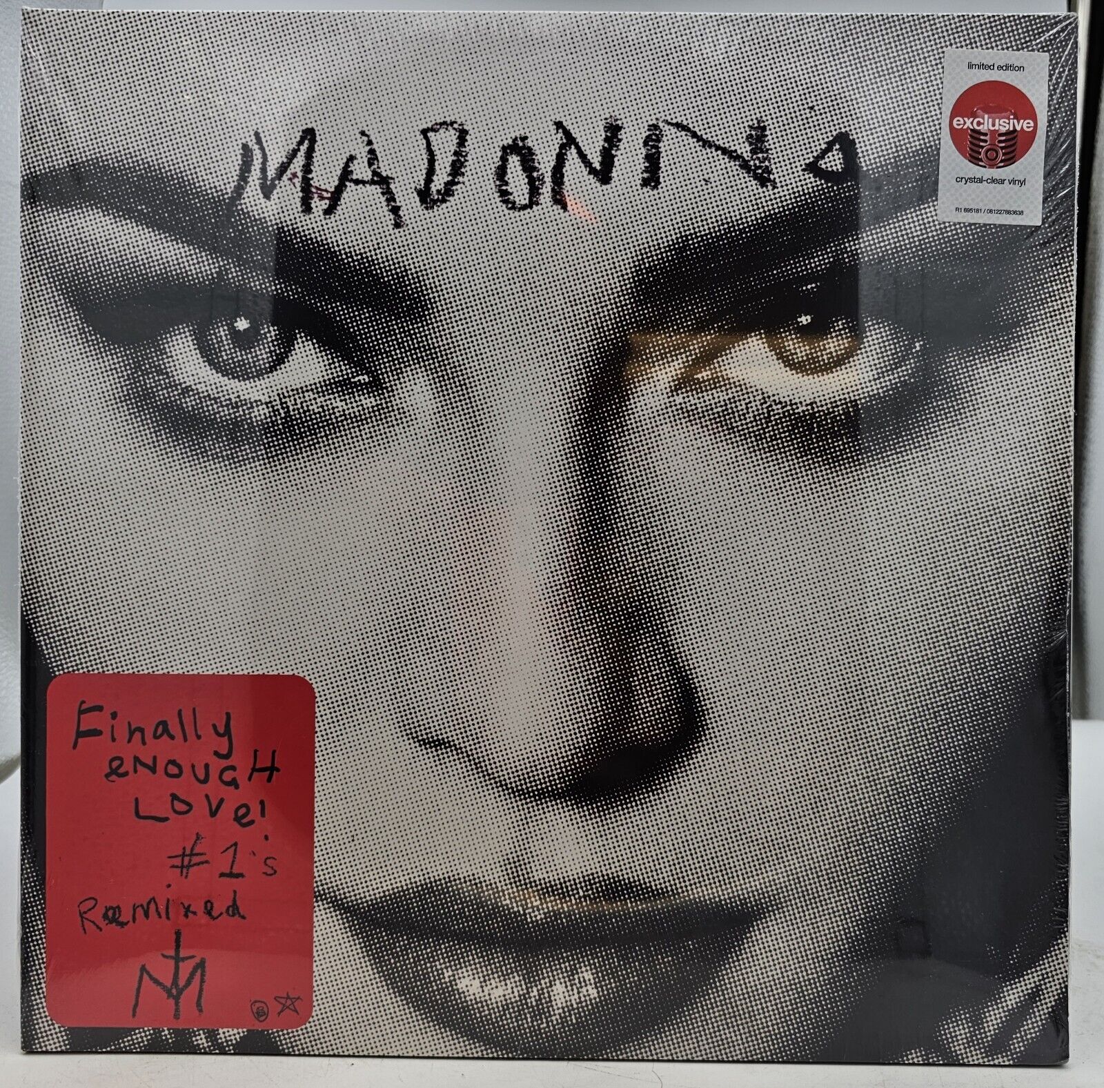 Madonna Finally Enough Love Vinyl NEW SEALED Exclusive Crystal Clear Vinyl