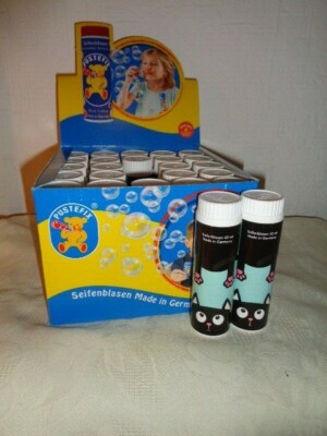 Pustefix 42 ml Seifenblasen  Katze  Seifenwasser Seifen Blasen  NEU OVP