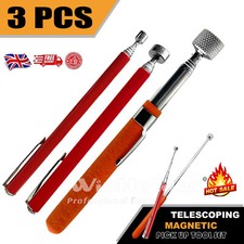 3X MAGNETIC PICK UP TOOL 2/5/10 LBS TELESCOPIC LONG REACH EXTENDING MAGNET PEN