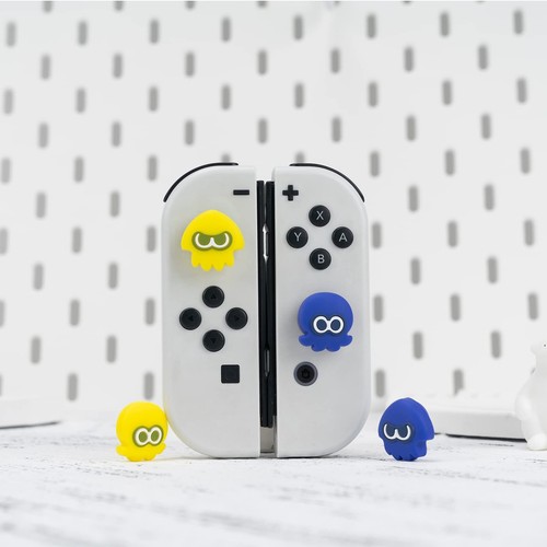 Tapas de agarre para pulgar para controlador de silicona Switch/Lite/OLED/PS4/PS5/NSPRO 4 PIEZAS - Imagen 7 de 33