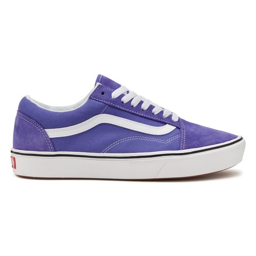 New Vans ComfyCush Old Skool Basics Purple Opulence/True White Sneakers  2022 | eBay