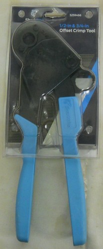SharkBite 5259466 1/2-in & 3/4-in Offset Crimp Tool - 第 1/1 張圖片