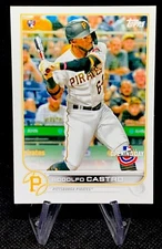 2022 Topps Opening Day Rodolfo Castro #57 RC Pittsburgh Pirates