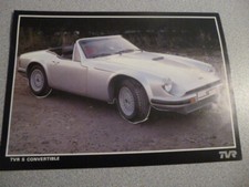 TVR S Convertible-Single Sheet Sales Brochure